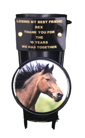Personalised Horse Memorial Pot 4308 P Photoroom