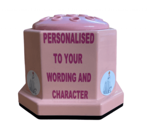 049. Baby Pink Pot Personalised With Your Wording Disney Princess 31132 P